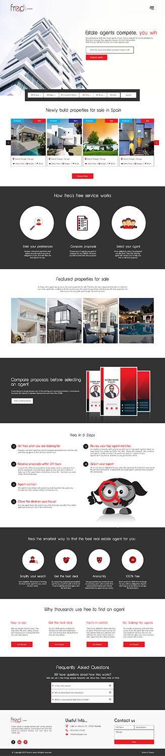 Web Design by bdesigner9 for Vamoz Marbella | Design #20659265