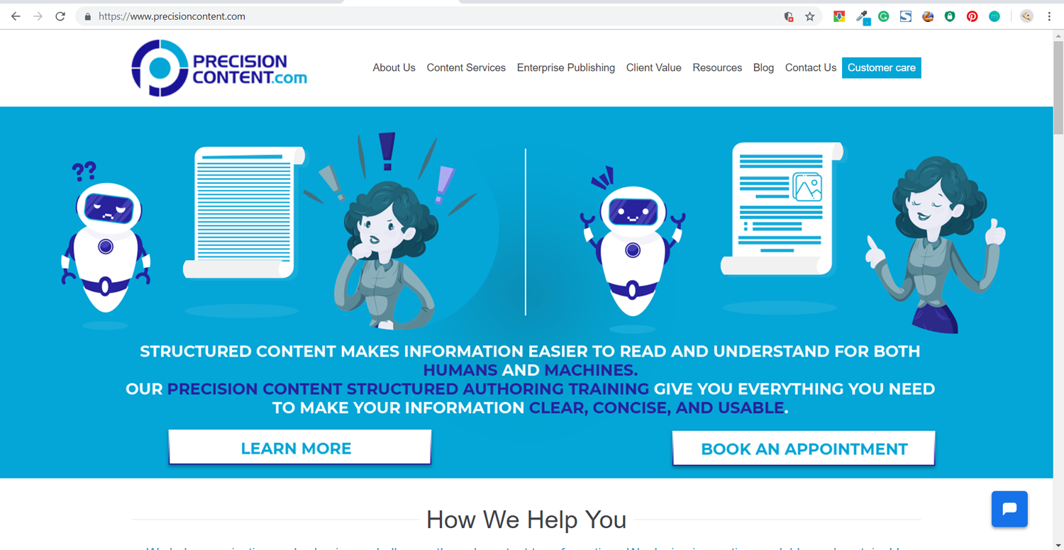 Graphic Design by Kristina Andonoff for Precision Content Authoring Solutions | Design #20660571