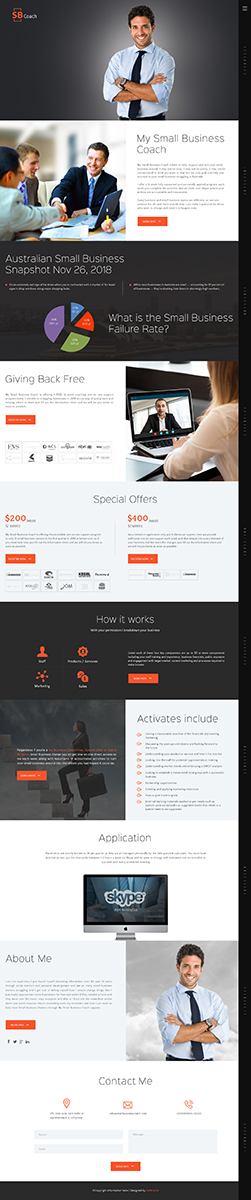 Website & Logo The full package New Business new design and idea | Diseño Web por Da Miracle