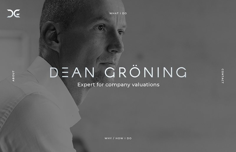 Wordpress Design by Ved Web Services for Dean Gröning GmbH | Design #20633720