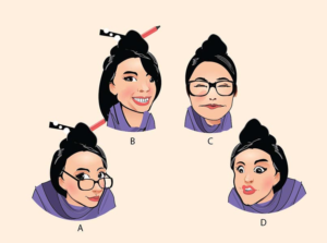 Create a set of Telegram stickers from the set of photos | Diseño Gráfico por Brigitte Melissa B