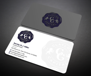 Business Card Design by Designers Hub for Claylor Capital | Design: #20641894