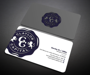 Business Card Design by Designers Hub for Claylor Capital | Design: #20641945