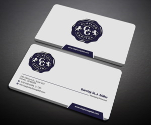 Diseño de Tarjeta de Presentación por Designers Hub para Claylor Capital | Diseño: #20642179
