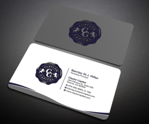 Diseño de Tarjeta de Presentación por Designers Hub para Claylor Capital | Diseño: #20642354