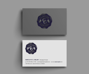 Claylor Capital LLC, new Business cards | Diseño de Tarjeta de Presentación por Designers Hub