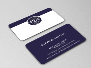Diseño de Tarjeta de Presentación por Creations Box 2015 para Claylor Capital | Diseño: #20633172