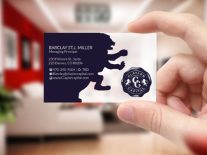 Diseño de Tarjeta de Presentación por Creations Box 2015 para Claylor Capital | Diseño: #20634930