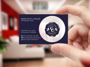 Business Card Design by Creations Box 2015 for Claylor Capital | Design: #20634931