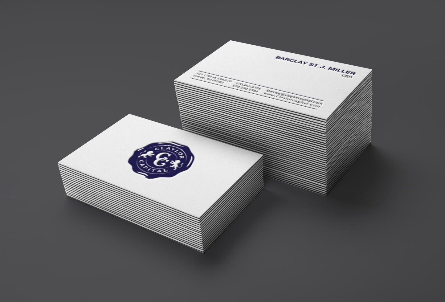 Business Card Design by chandrayaan.creative for Claylor Capital | Design #20631292