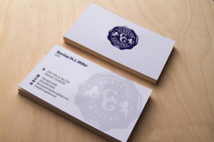 Design de Carte de Visite par chandrayaan.creative pour Claylor Capital | Design : #20631472