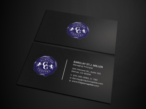Business Card Design by Tripti Ranjan Gain for Claylor Capital | Design: #20630533