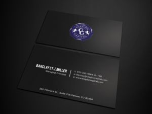 Business Card Design by Tripti Ranjan Gain for Claylor Capital | Design: #20630536