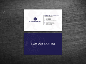 Claylor Capital LLC, new Business cards | Diseño de Tarjeta de Presentación por v.senthil-designer