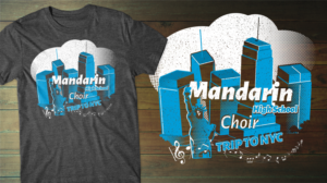 Mandarin High School Choir Trip T-Shirts | T-shirt Design by db1404