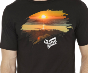 Artistic interpretation of landscape photo for t shirt | T-shirt Design by duskpro79