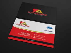 Design de Carte de Visite par Riz' pour Surveillance Auto Installation | Design #20630827