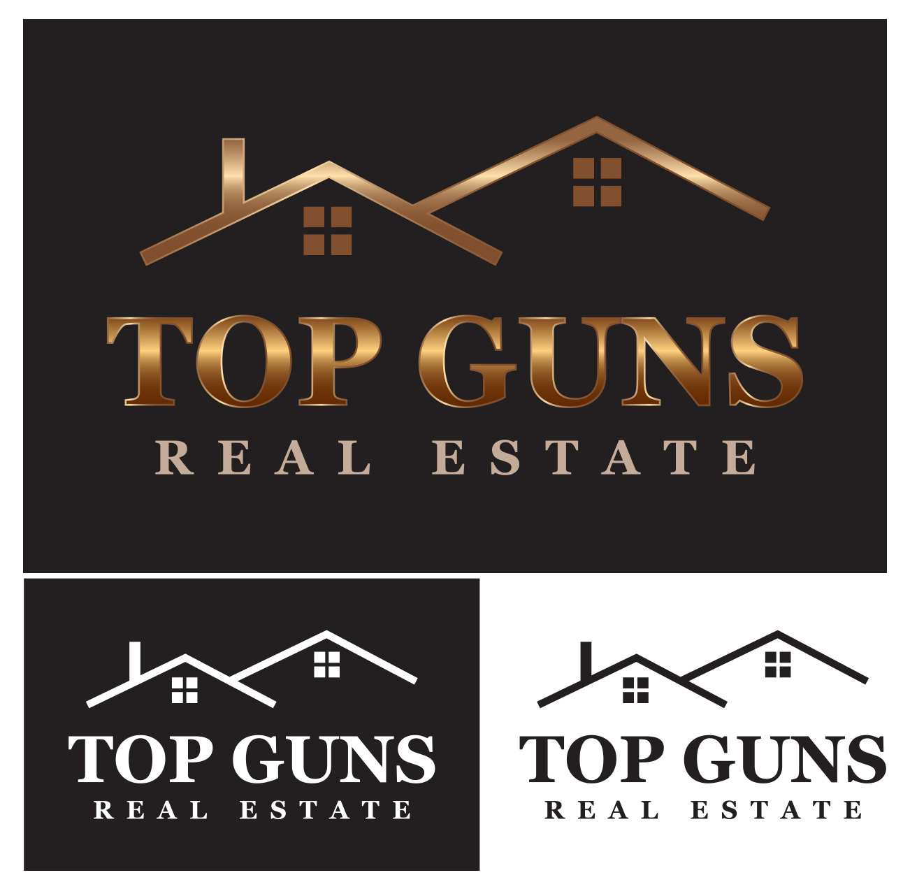 Logo Design by Fat Numbat for Craig McDermott Real Estate | Design #20636341