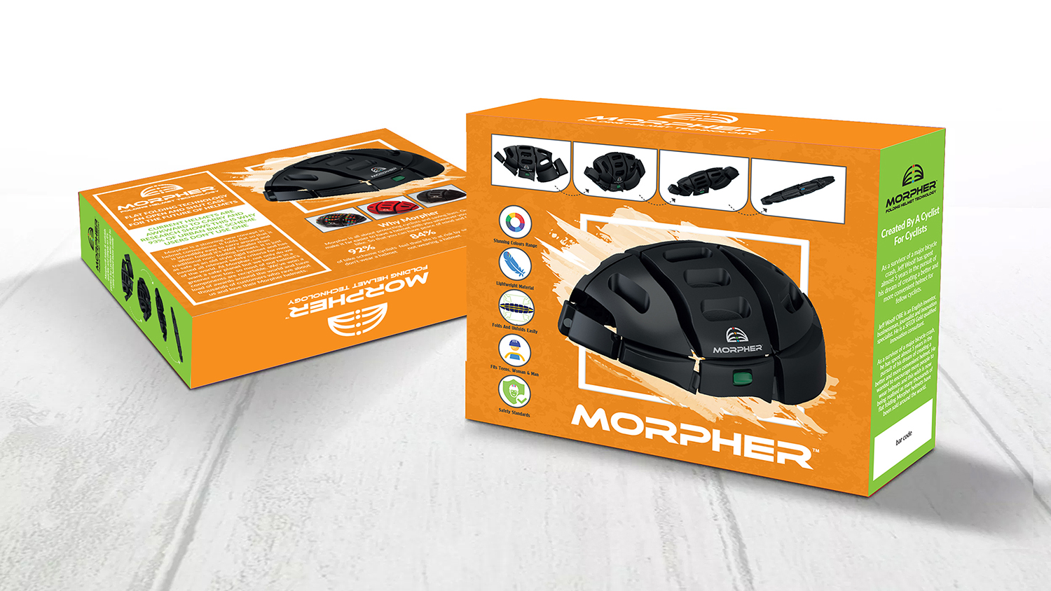 Packaging Design by Deziners Zone for Vigil Helmets Limited | Design #20638815