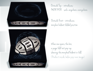 Award winning folding cycle / e-scooter helmet needs STUNNING packaging | Verpackungs-Design von Lezette_G