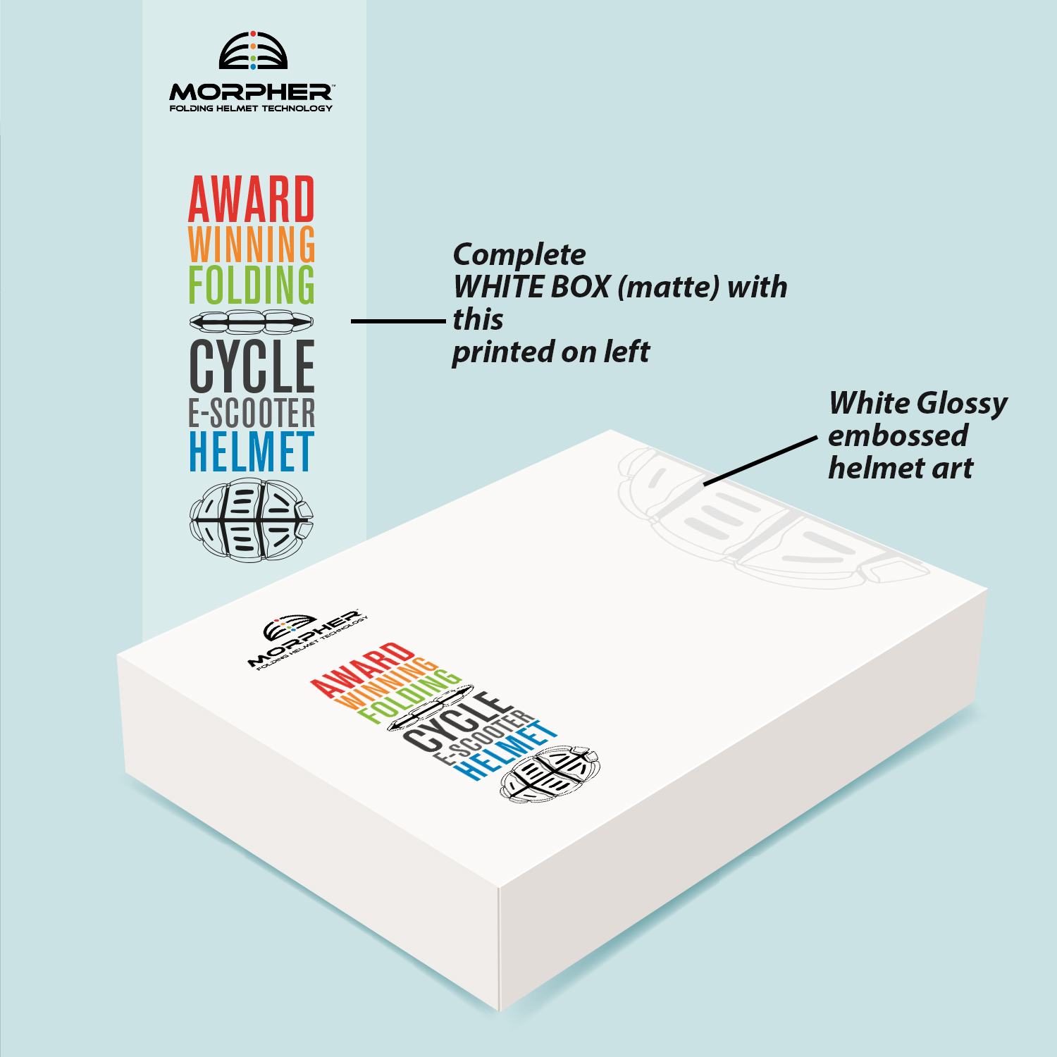 Packaging Design by Emmanuel Creations for Vigil Helmets Limited | Design #20713862