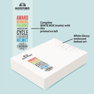 Award winning folding cycle / e-scooter helmet needs STUNNING packaging | Verpackungs-Design von Emmanuel Creations