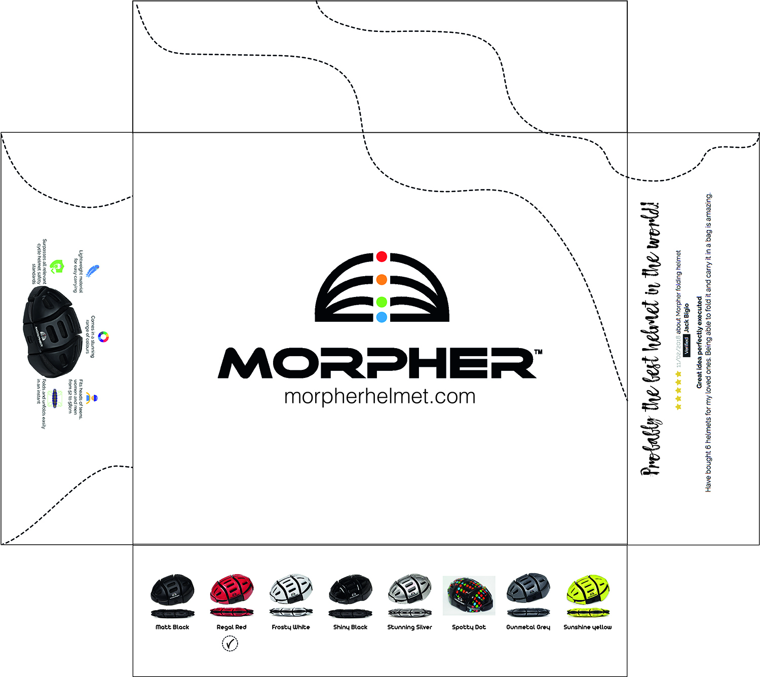 Packaging Design by micaela.p for Vigil Helmets Limited | Design #20670759
