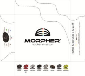 Verpackungs-Design von micaela.p für Vigil Helmets Limited | Design #20670759