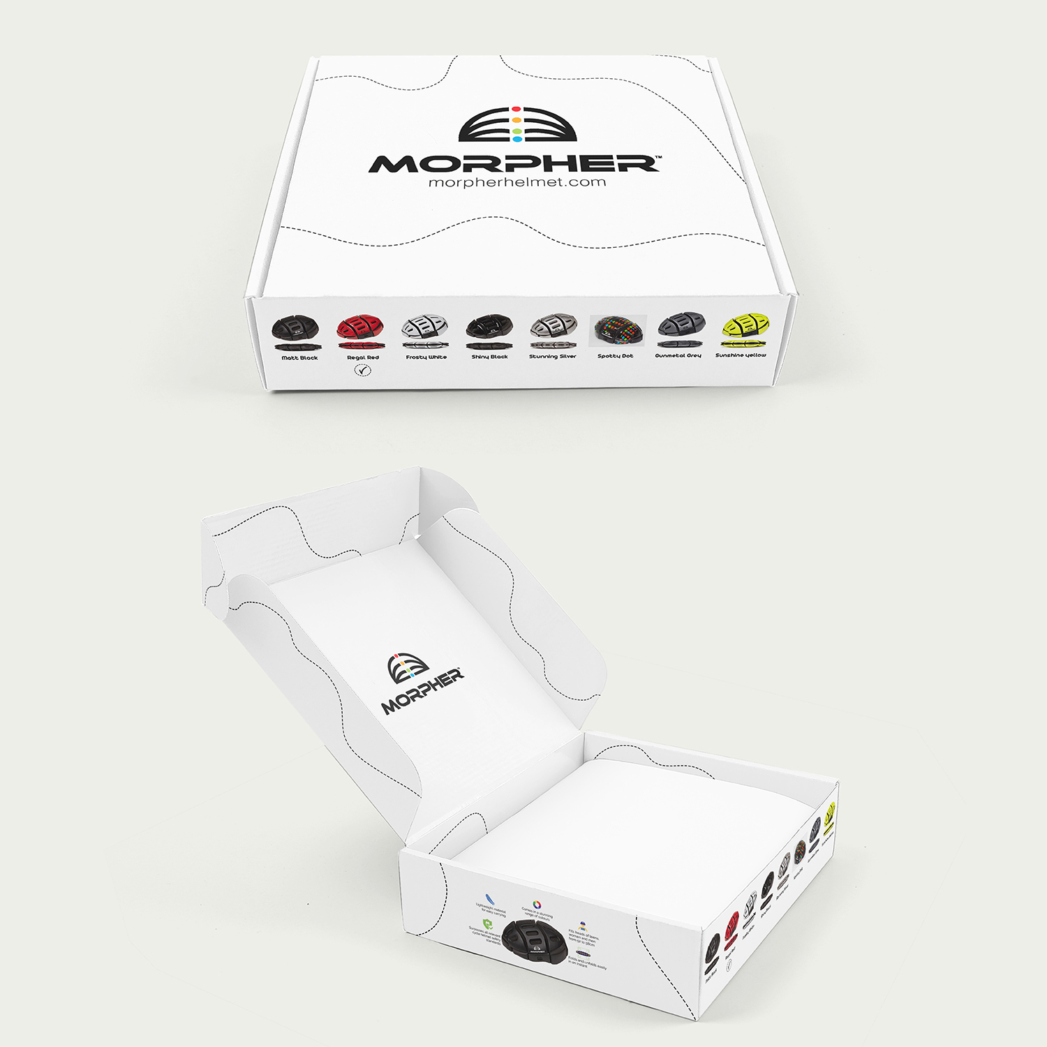 Packaging Design by micaela.p for Vigil Helmets Limited | Design #20670761