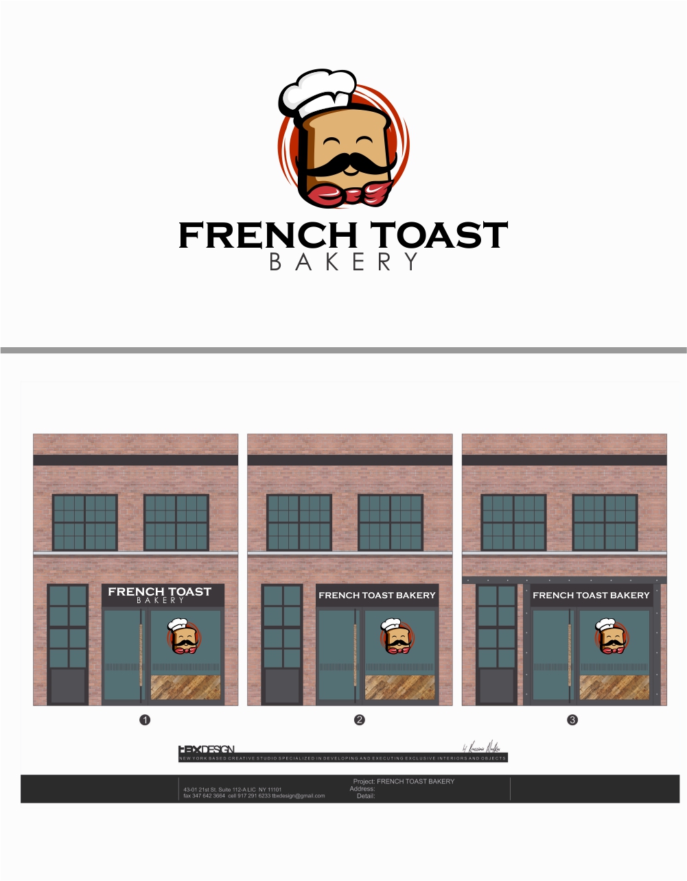 Logo Design by PixelPointDC for FRENCH TOAST BAKERY | Design #20676407
