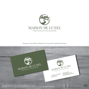 Maison de Lunel - Your Place to Discover | Logo Design by MBARO