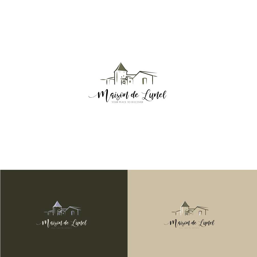 Logo Design by A·W for Maison de Lunel | Design #20638652