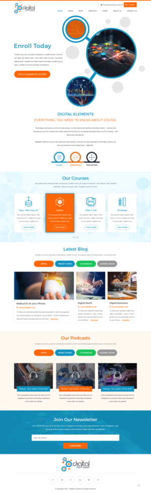 Web Design by pb for this project | Design: #20639949