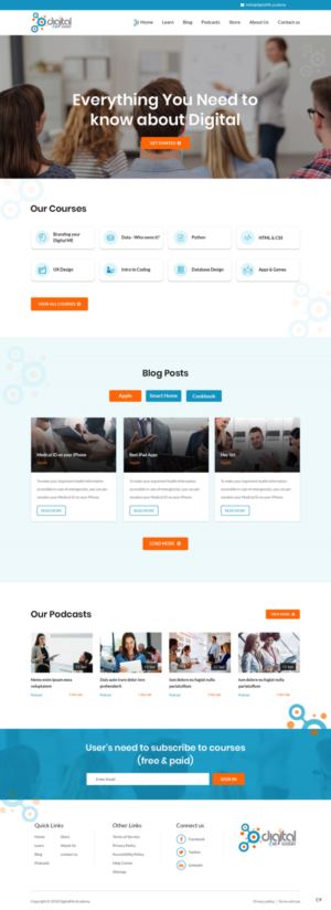 Web Design by pb for this project | Design: #20639952