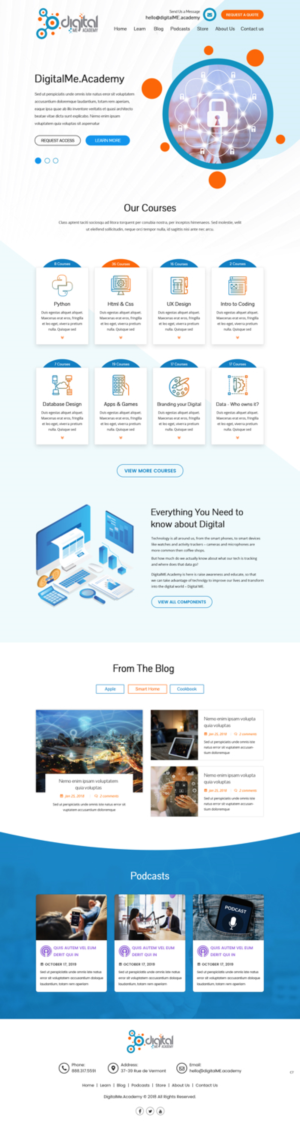 Web Design by pb for this project | Design: #20639953