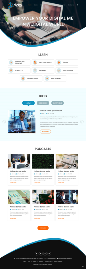 Web Design by pb for this project | Design: #20639957