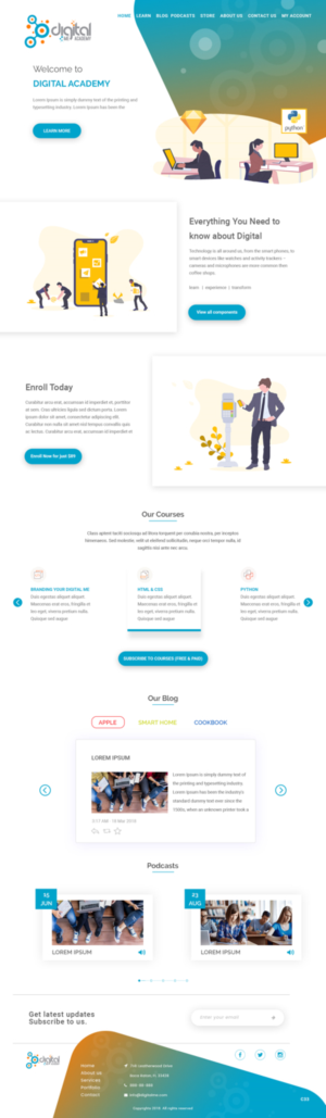 Web Design by pb for this project | Design: #20639964
