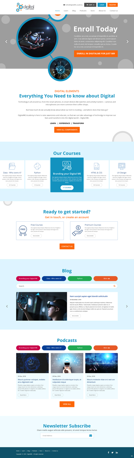 Web Design by pb for this project | Design #20639967