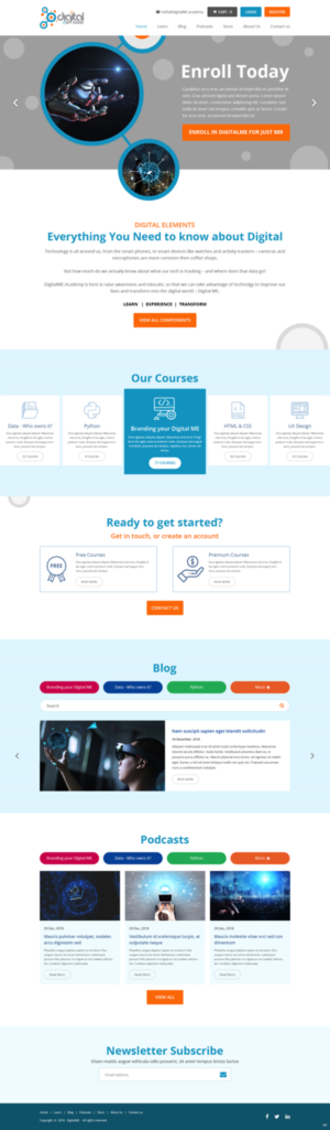 Web Design by pb for this project | Design: #20639967