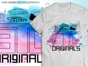 Branding for Atl Originals clothing  | T-shirt Design by Tomi and Edó
