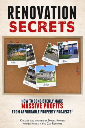 RENOVATION SECRETS: HOW TO CONSISTENTLY MAKE MASSIVE PROFITS FROM AFFORDABLE PROPERTY PROJECTS | Diseño de portada de libro por Tatlin