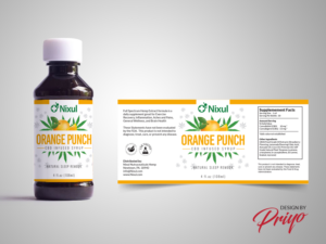 CBD Syrup Label 4