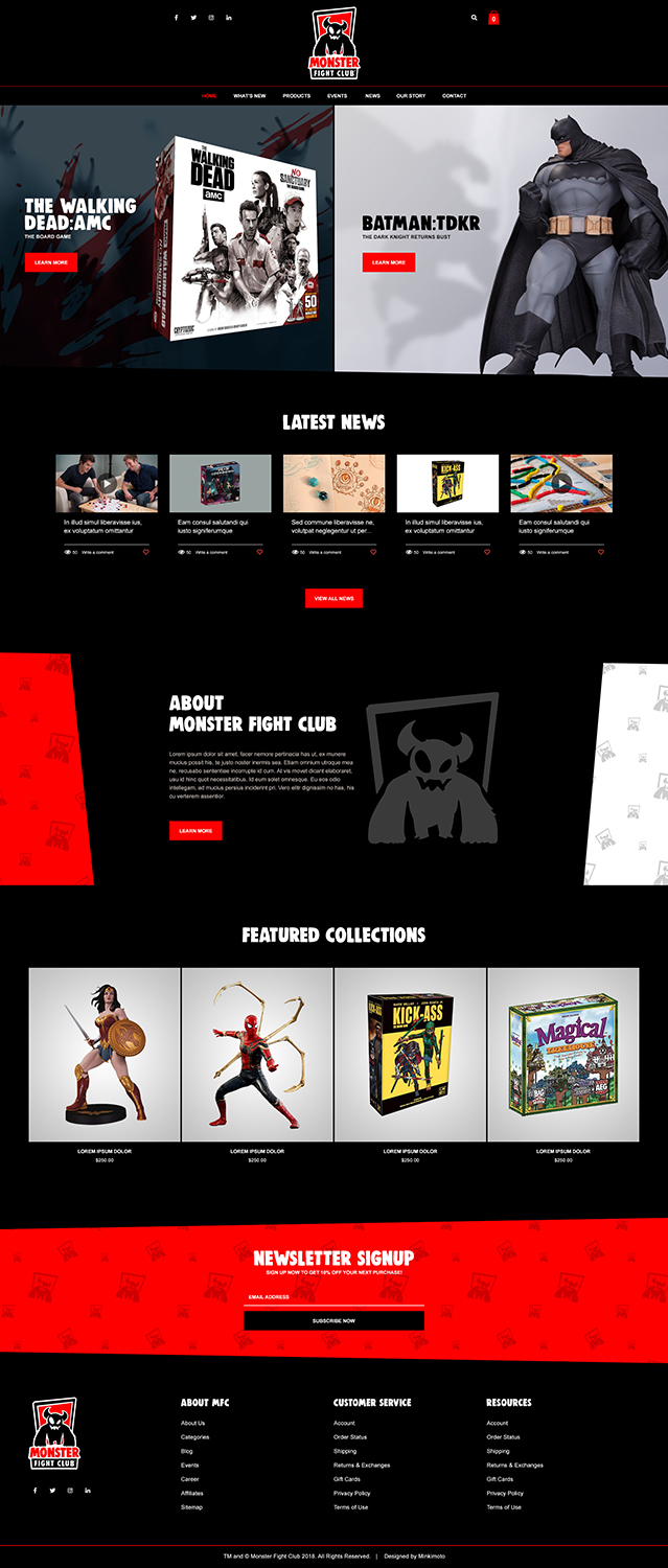 Web Design by Minkimoto for this project | Design #20678276