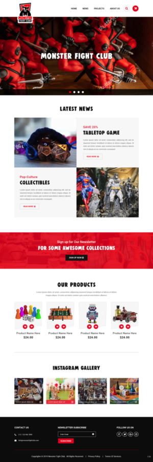 Web Design by pb for this project | Design: #20778009