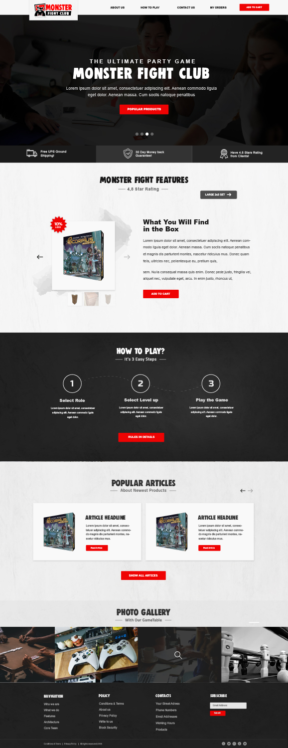 Diseño Web por TMockusBusiness para este proyecto | Diseño #20678755
