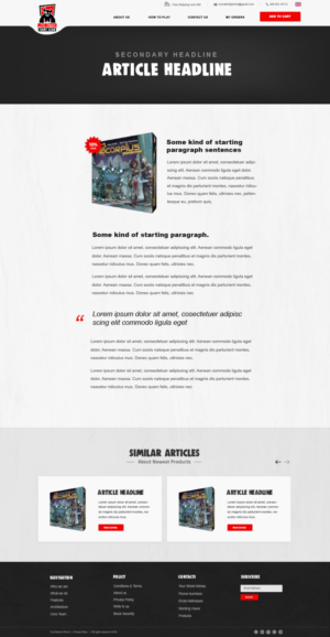 Web Design by TMockusBusiness for this project | Design: #20720164