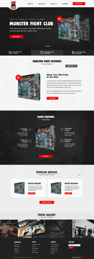 Diseño Web por TMockusBusiness para este proyecto | Diseño #20720188