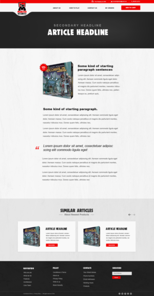 Web Design by TMockusBusiness for this project | Design: #20720238