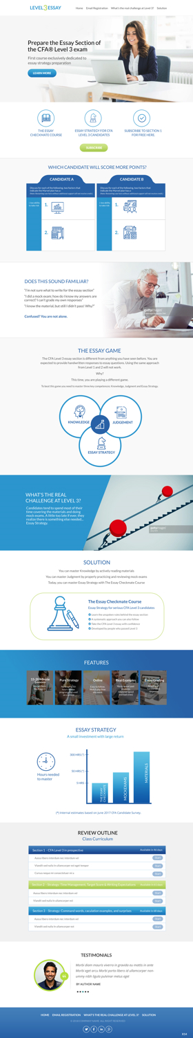 Wordpress Design by pb for Corles | Design: #20649541