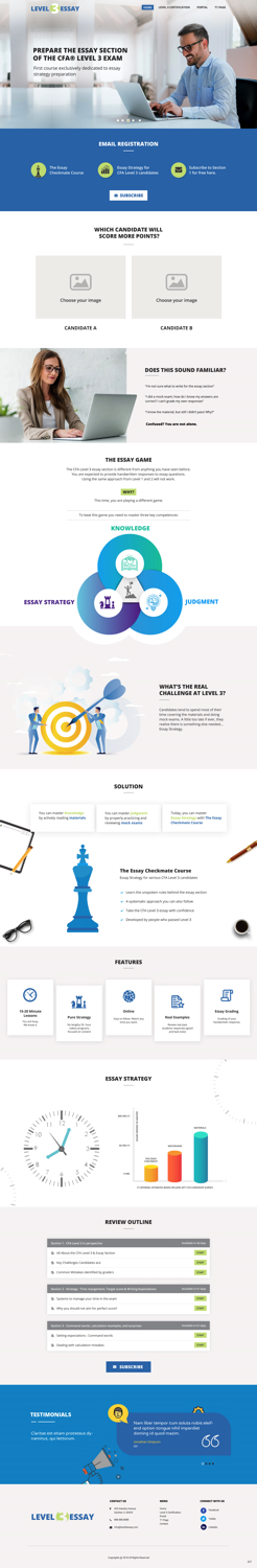 Wordpress Design by pb for Corles | Design: #20649542